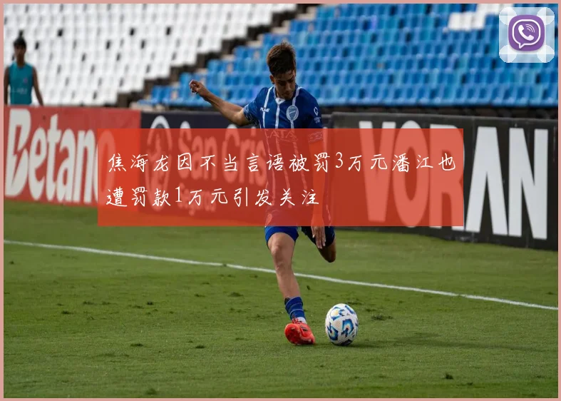 焦海龙因不当言语被罚3万元潘江也遭罚款1万元引发关注